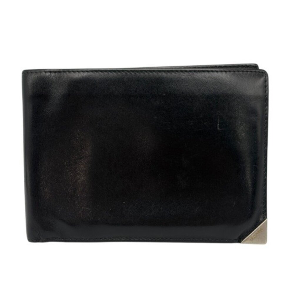 PRADA Bi-fold Leather Wallet W4